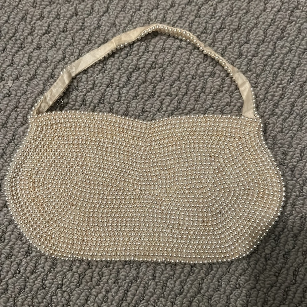 Pearl Beaded Purse - Picture 3 of 5